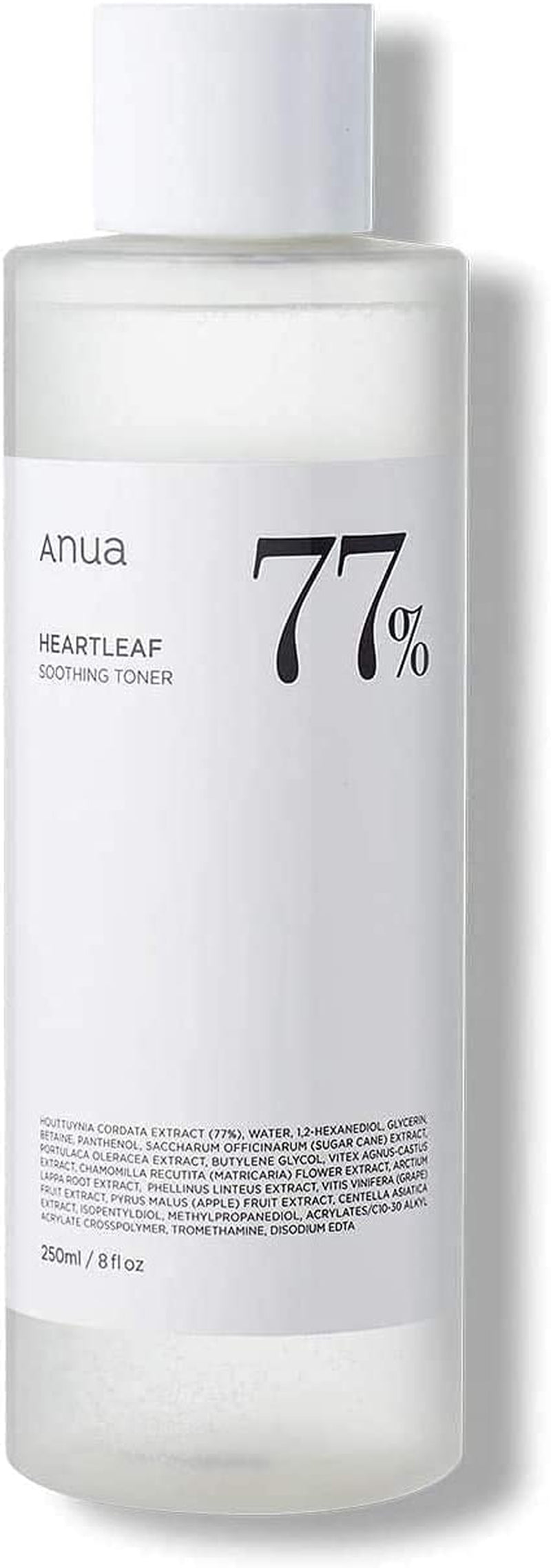 Heartleaf Soothing Toner 250Ml, Calming, Relieving, Absorbing Skin Toner