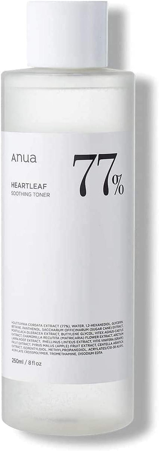 Heartleaf Soothing Toner 250Ml, Calming, Relieving, Absorbing Skin Toner