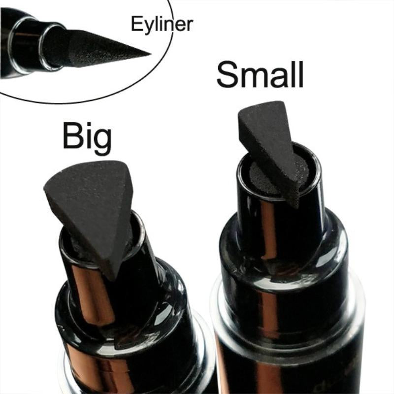 Summer Double-Ended Eyeliner with Seal: Waterproof, Long-Lasting Eyeliner Pen for Professional Daily Makeup - Perfect Cosmetic Gift