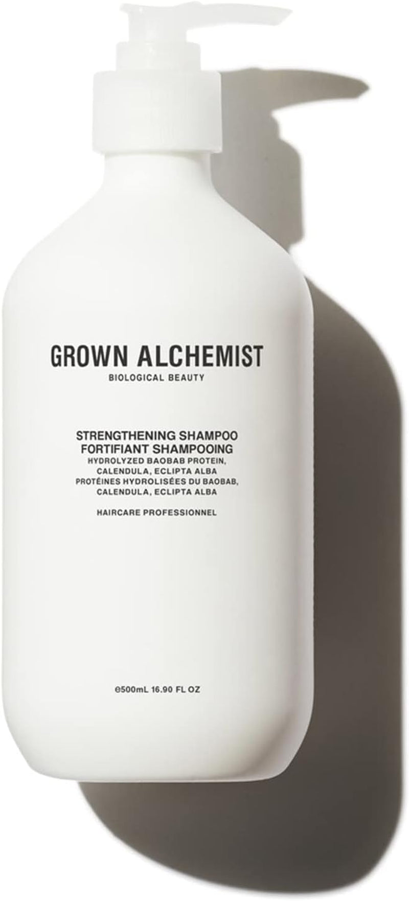 Strengthening Shampoo: Hydrolyzed Bao-Bab Protein, Calendula, Eclipta Alba, 500Ml