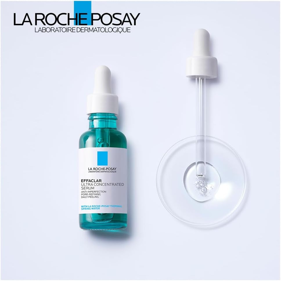 La Roche-Posay Ultra Concentrated Serum, Anti-Imprefections and Marks, for Acne Prone Skin, Effaclar, 30Ml