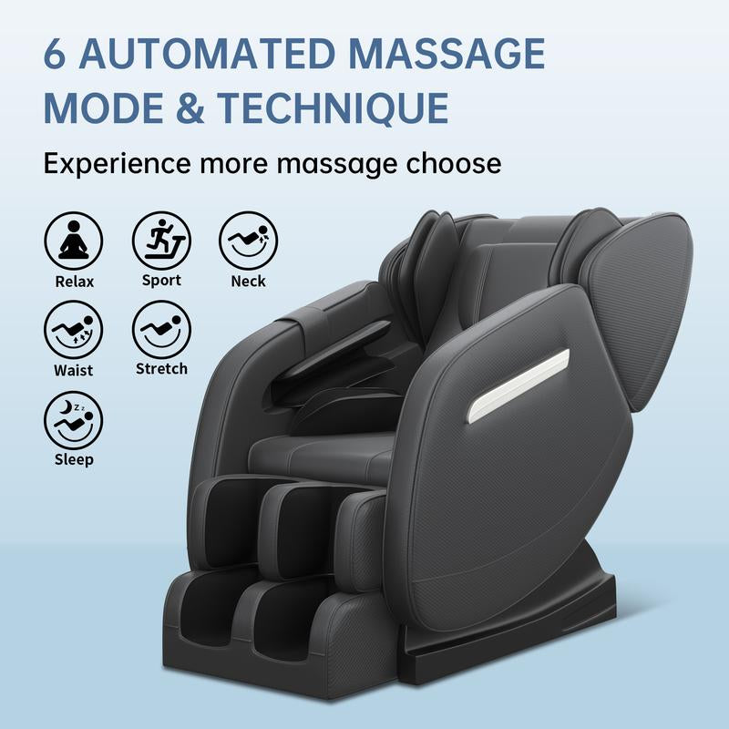 Real Relax Massager Zero Gravity Massage Recliner Equipped with Whole-Body Airbags to Control Heating and Comfort MM350 Bluetooth Massage Chair