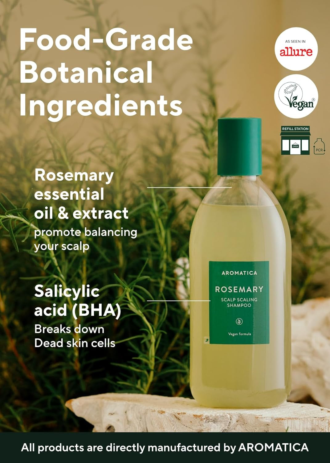 Rosemary Scalp Scaling Shampoo, 400 Ml, 1 Count