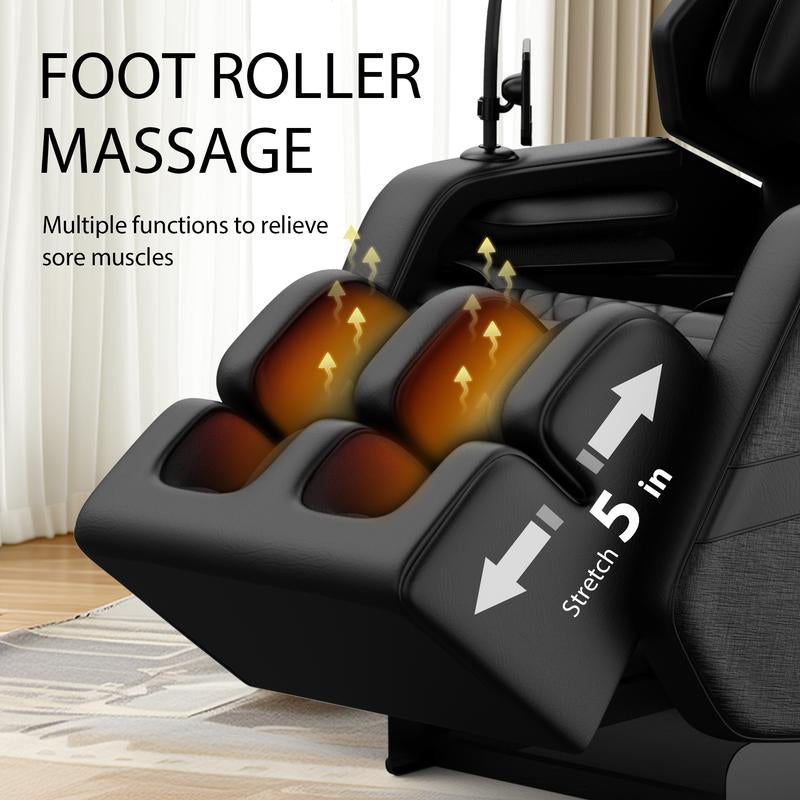 2025 Massage Chair Recliner with Zero Gravity with Full Body Air Pressure