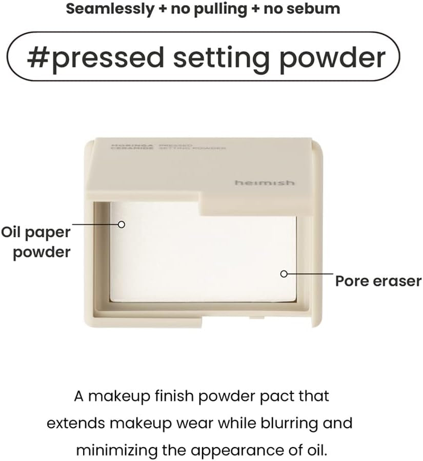 Moringa Ceramide Pressed Setting Powder 5 G