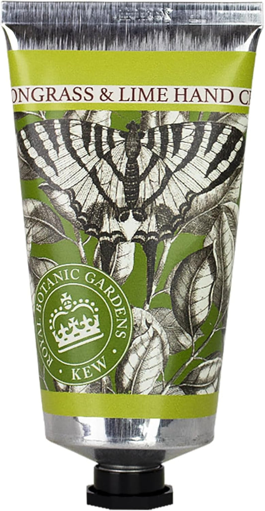 Royal Botanical Gardens, Kew Lemongrass & Lime Hand Cream, 75Mls