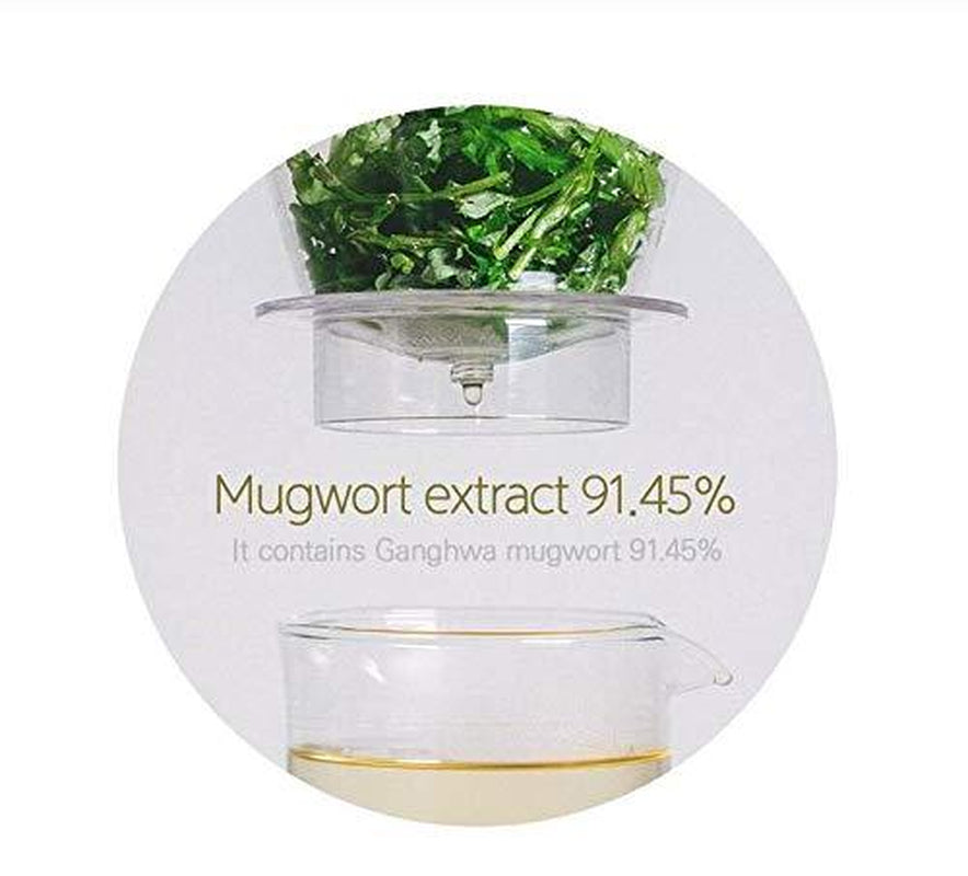 Mugwort Sheet Mask: Calming Skincare with 91.45% Pure Mugwort Extract