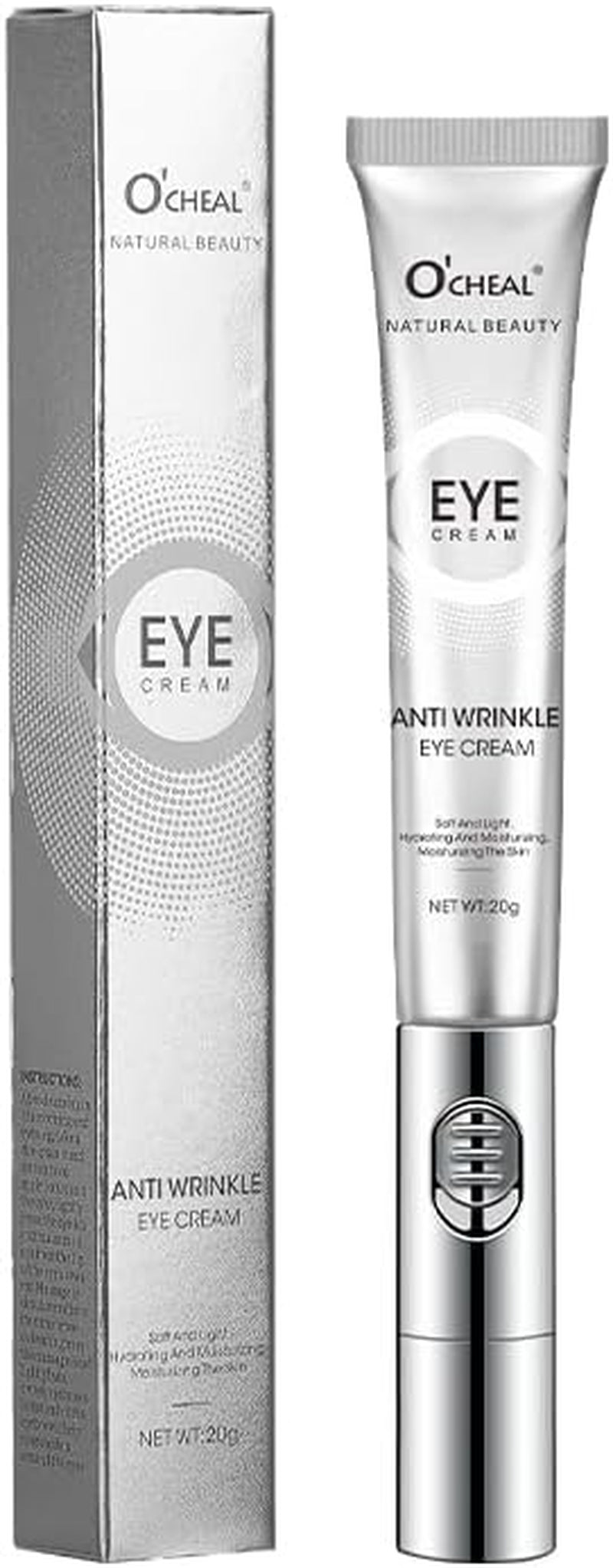 Brightening Eye Cream Visibly Reduces the Look of Wrinkles Rejuveness Electric Microseismic Head with Watery and Smooth Moisturizing