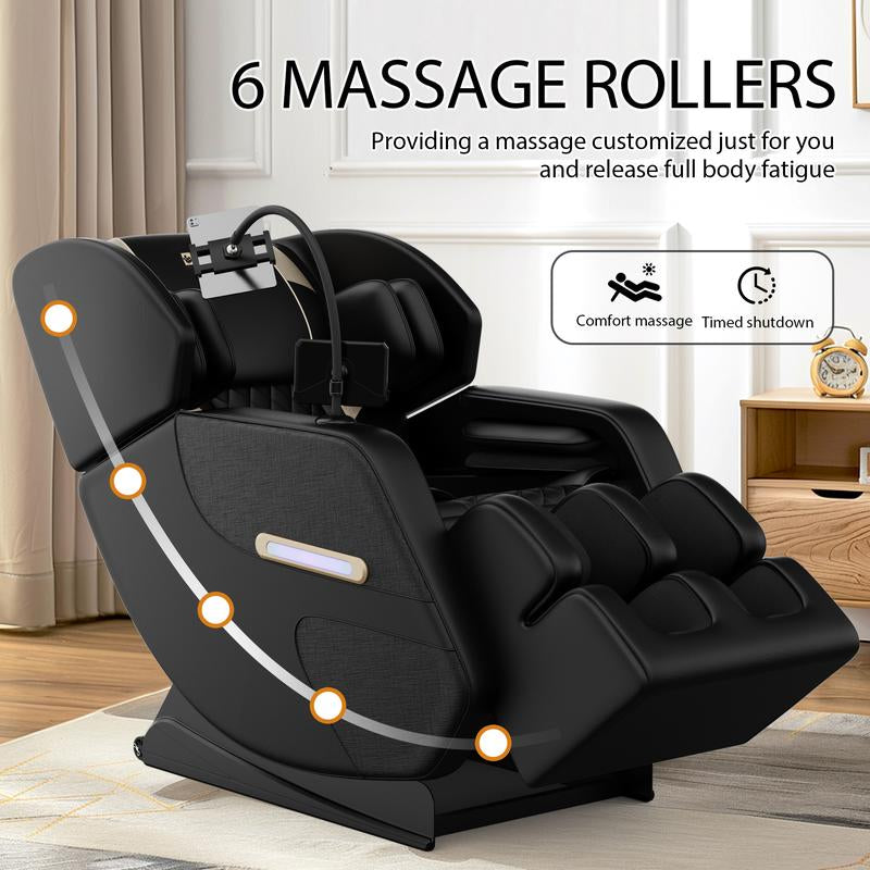 2025 Massage Chair Recliner with Zero Gravity with Full Body Air Pressure